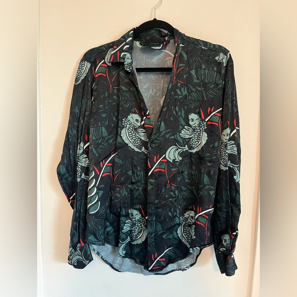 Zara Koi Printed Shirt